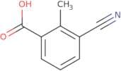 3-Cyano-2-methylbenzoic acid