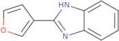 2-(Furan-3-yl)-1H-1,3-benzodiazole