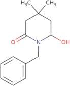 1-Benzyl-6-hydroxy-4,4-dimethylpiperidin-2-one