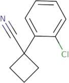 1-(2-Chlorophenyl)cyclobutanecarbonitrile