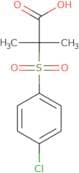 2-(4-Chlorobenzenesulfonyl)-2-methylpropanoic acid