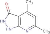 4,6-Dimethyl-1H,2H,3H-pyrazolo[3,4-b]pyridin-3-one