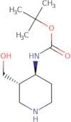 tert-Butyl N-[(3S,4S)-rel-3-(hydroxymethyl)-4-piperidyl]carbamate