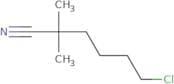 6-Chloro-2,2-dimethylhexanenitrile