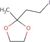 2-(2-Iodoethyl)-2-methyl-1,3-dioxolane