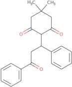 5,5-Dimethyl-2-(3-oxo-1,3-diphenylpropyl)cyclohexane-1,3-dione