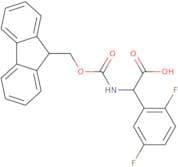 2-(2,5-Difluorophenyl)-2-({[(9H-fluoren-9-yl)methoxy]carbonyl}amino)acetic acid