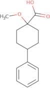 1-Methoxy-4-phenylcyclohexane-1-carboxylic acid