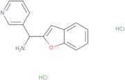 1-(1-Benzofuran-2-yl)-1-(pyridin-3-yl)methanamine dihydrochloride