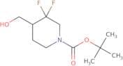 tert-Butyl 3,3-difluoro-4-(hydroxymethyl)piperidine-1-carboxylate