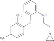N-[2-(Aziridin-1-yl)ethyl]-2-[(2,4-dimethylphenyl)sulfanyl]aniline