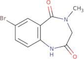 7-Bromo-4-methyl-3,4-dihydro-1H-benzo[E][1,4]diazepine-2,5-dione