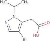 2-[4-Bromo-1-(propan-2-yl)-1H-pyrazol-5-yl]acetic acid