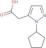 2-(1-Cyclopentyl-1H-pyrazol-5-yl)acetic acid