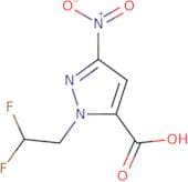 1-(2,2-Difluoroethyl)-3-nitro-1H-pyrazole-5-carboxylic acid