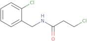 3-Chloro-N-(2-chlorobenzyl)propanamide