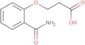 3-(2-Carbamoyl-phenoxy)-propionic acid