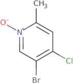 5-Bromo-4-chloro-2-methylpyridin-1-ium-1-olate