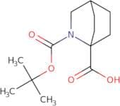 2-[(tert-Butoxy)carbonyl]-2-azabicyclo[2.2.2]octane-1-carboxylic acid