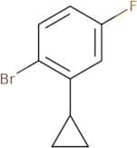 1-Bromo-2-cyclopropyl-4-fluorobenzene