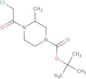 tert-Butyl 4-(2-chloroacetyl)-3-methylpiperazine-1-carboxylate
