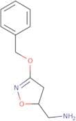 (3-(Benzyloxy)-4,5-dihydroisoxazol-5-yl)methanamine