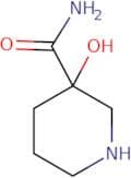 3-Hydroxypiperidine-3-carboxamide