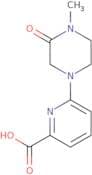 6-(4-Methyl-3-oxopiperazin-1-yl)pyridine-2-carboxylic acid