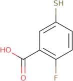 2-Fluoro-5-sulfanylbenzoic acid