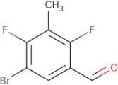 5-Bromo-2,4-difluoro-3-methylbenzaldehyde