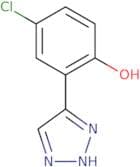 4-Chloro-2-(1H-1,2,3-triazol-4-yl)phenol