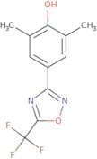 2,6-Dimethyl-4-[5-(trifluoromethyl)-1,2,4-oxadiazol-3-yl]phenol