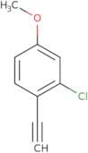 2-Chloro-1-ethynyl-4-methoxybenzene