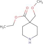 Ethyl 4-(methoxymethyl)piperidine-4-carboxylate