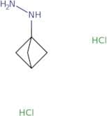 {bicyclo[1.1.1]pentan-1-yl}hydrazine dihydrochloride