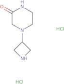 4-(Azetidin-3-yl)piperazin-2-one dihydrochloride