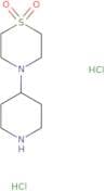 4-(Piperidin-4-yl)thiomorpholine 1,1-dioxide dihydrochloride