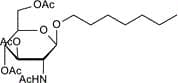 Heptyl 2-acetamido-3,4,6-tri-O-acetyl-2-deoxy-b-D-glucopyranoside