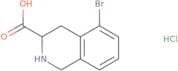 5-Bromo-1,2,3,4-tetrahydroisoquinoline-3-carboxylic acid hydrochloride