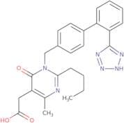 2-Butyl-1,6-dihydro-4-methyl-6-oxo-1-[[2′-(2H-tetrazol-5-yl)[1,1′-biphenyl]-4-yl]methyl]-5-pyrimid…