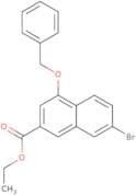 Ethyl 4-(benzyloxy)-7-bromo-2-naphthoate