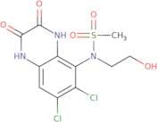 N-(6,7-Dichloro-2,3-dioxo-1,4-dihydroquinoxalin-5-yl)-N-(2-hydroxyethyl)methanesulfonamide