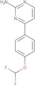 4-[4-(Difluoromethoxy)phenyl]pyrimidin-2-amine