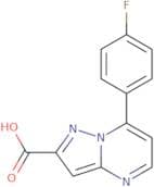 7-(4-Fluorophenyl)pyrazolo[1,5-a]pyrimidine-2-carboxylic acid
