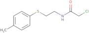2-Chloro-N-{2-[(4-methylphenyl)sulfanyl]ethyl}acetamide