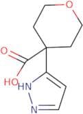 4-(1H-Pyrazol-3-yl)oxane-4-carboxylic acid