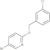 5-Bromo-2-[(3-chlorophenyl)methoxy]pyridine