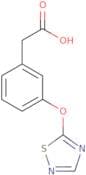 2-[3-(1,2,4-Thiadiazol-5-yloxy)phenyl]acetic acid