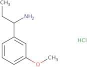 (1S)-1-(3-Methoxyphenyl)propylamine hydrochloride