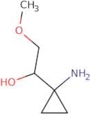 1-(1-Aminocyclopropyl)-2-methoxyethan-1-ol